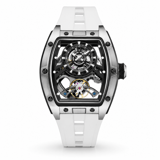 White Skeleton — Reloj Hombre Skeleton Automático