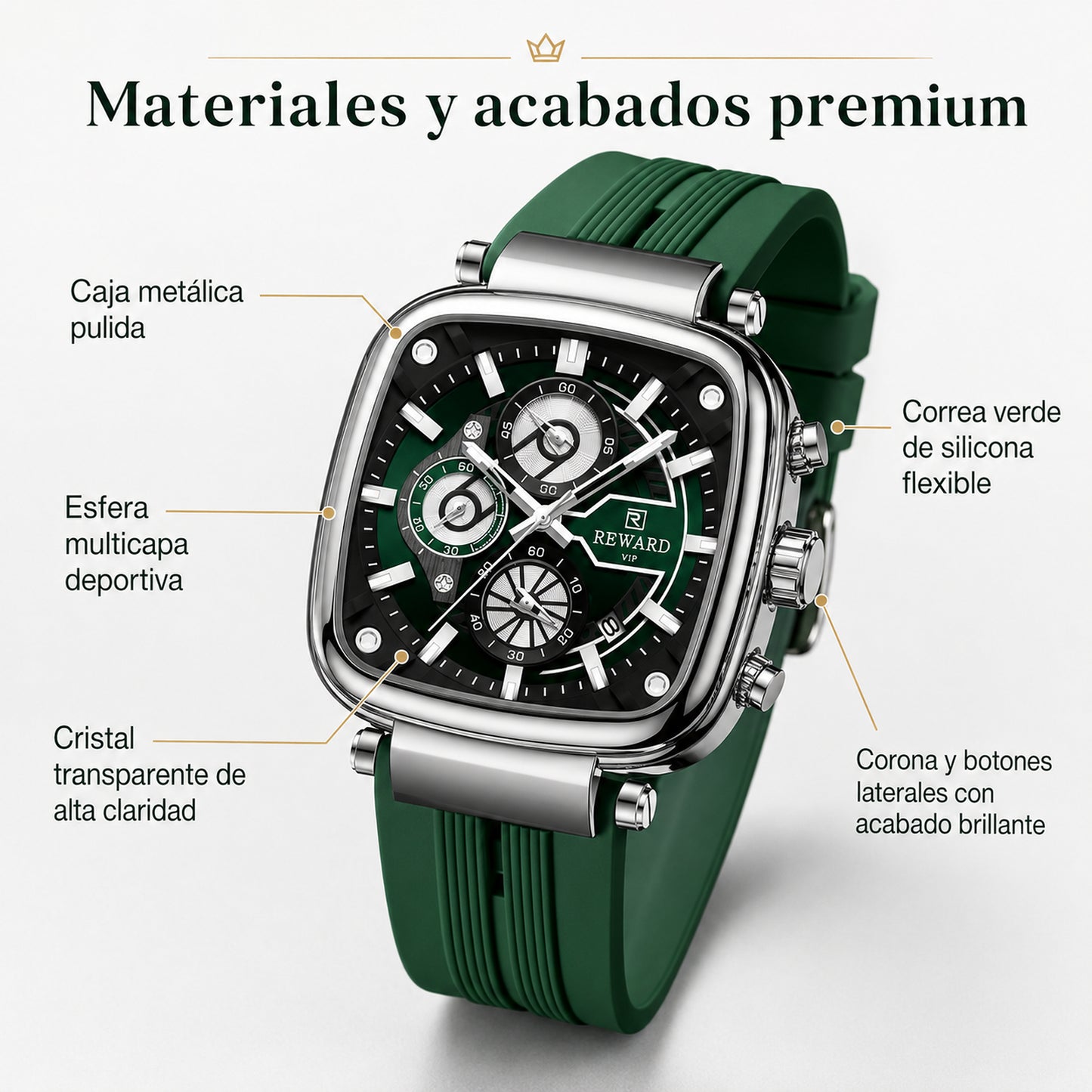 RD Verde Esmeralda — Los materiales no mienten