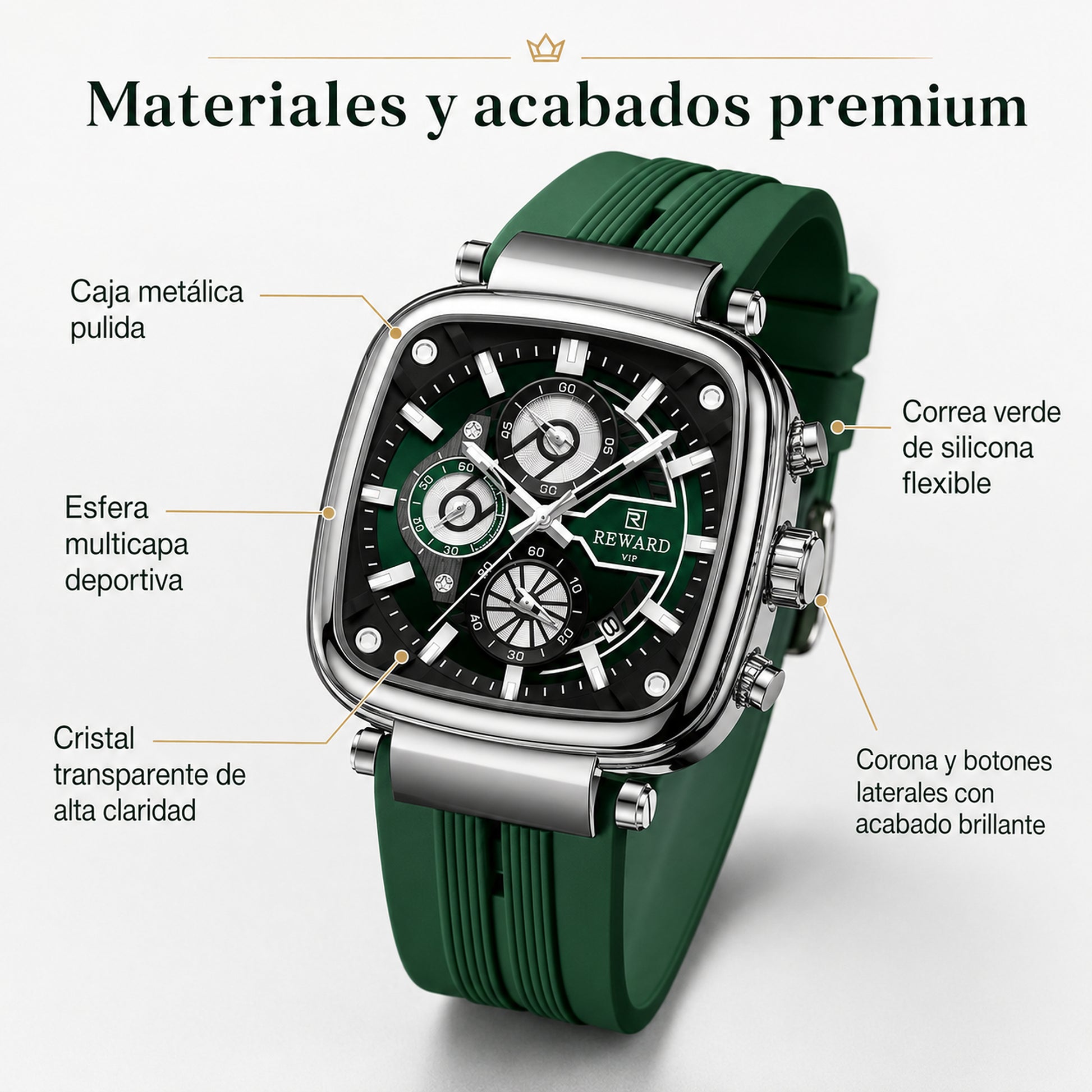 RD Verde Esmeralda — Los materiales no mienten