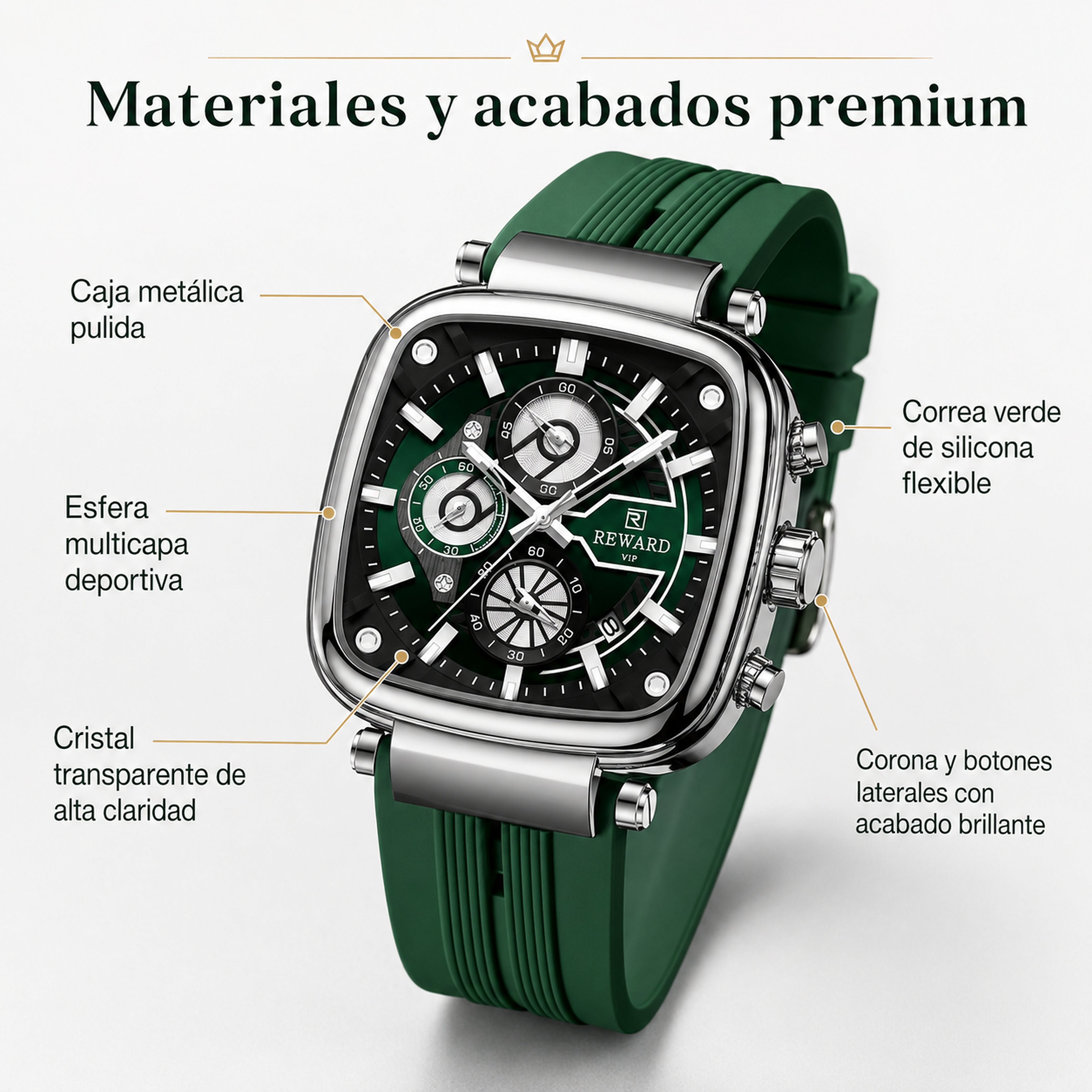 RD Verde Esmeralda — Los materiales no mienten