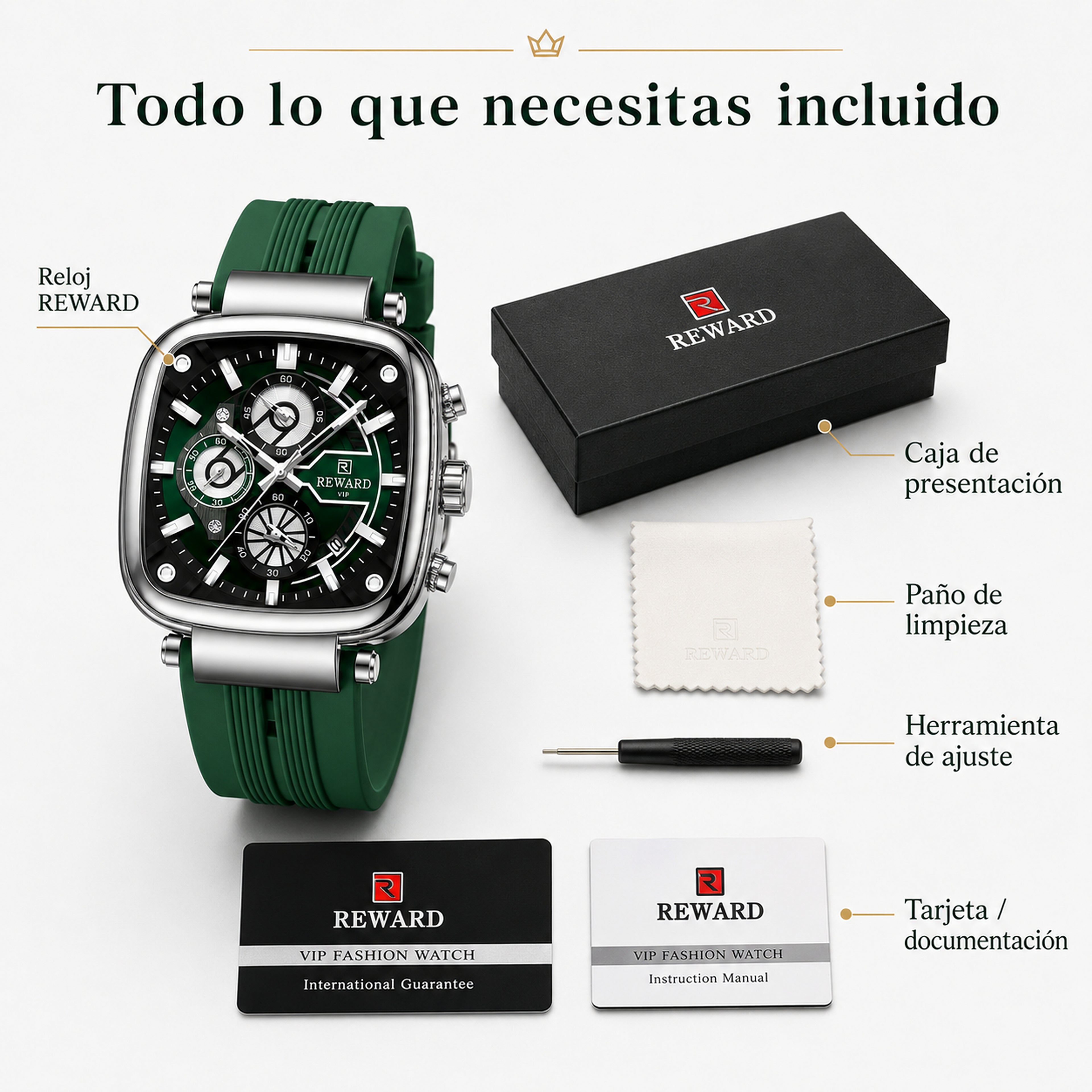 RD Verde Esmeralda — Todo incluido. Sin sorpresas.