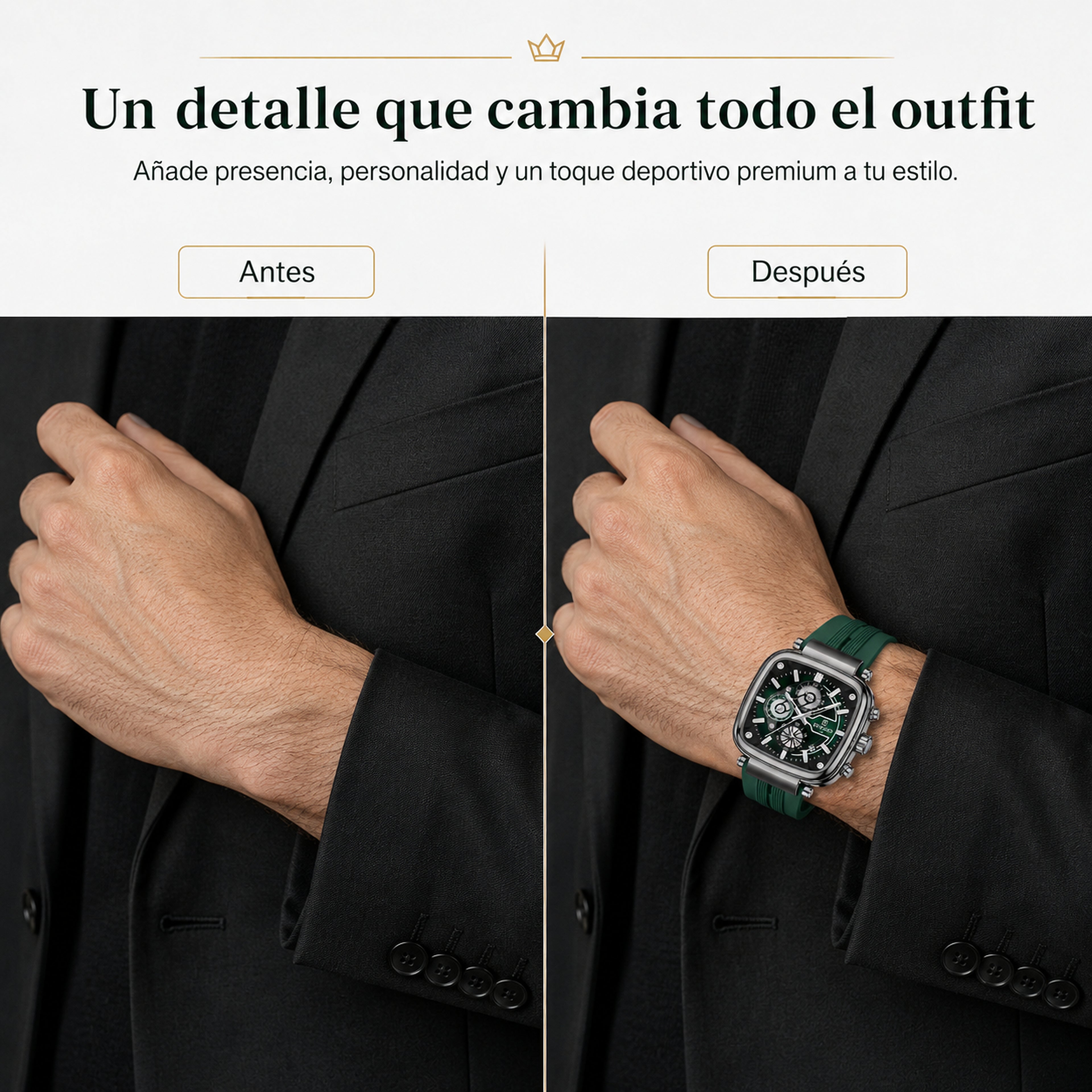 RD Verde Esmeralda — La diferencia se ve antes de decir una palabra
